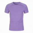 thumbnail image 4 of TOWED22 Boys Dinosaur Shirt Kids Short Sleeve T-Shirts Toddler Boy Tops Tee Size 2-8 Years(Purple,6-7 Y), 4 of 7