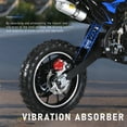 thumbnail image 6 of solautey Mini Kid Dirt Bike, 49CC 2-Stroke Gas Powered Off-Road Motorcycle with Disc Brakes & Shock Absorber, 25 MPH Max Speed for Youth & Teens, Max Load 330 LBS, 6 of 9