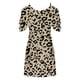thumbnail image 5 of ICHUANYI Clearance Women‘s Summer Dresses Print Short Sleeve Off Shoulder Round Neck Dress(Brown, XXL) ICHUANYI WER2023080910526, 5 of 5