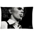 thumbnail image 1 of QIFEIHA David Bowie Pillowcase Cushion Cover Two Sides Printing Size 20x30 inch, 1 of 2