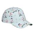 thumbnail image 3 of Daiia Poodle Playing Skateboard print Baseball Cap Men Women Golf Dad Hat Adjustable Original Classic Low Profile Hat Unconstructed Plain Cap, 3 of 9