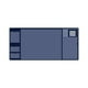 thumbnail image 3 of Alfombrilla de escritorio de oficina, alfombrilla de ratón para , ordenador de escritorio de oficina, hogar Azul, 3 of 8
