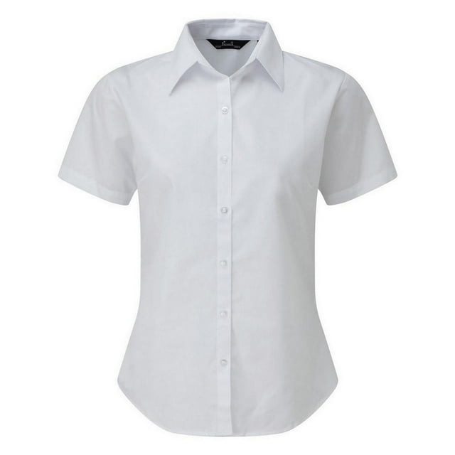 Premier Short Sleeve Poplin Blouse / Plain Work Shirt