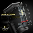 thumbnail image 2 of 5202 H16 LED Fog Lamp Light fit for GMC Sierra 1500 2008-2015 4500K Golden Yellow Light 80W，Set of 2, 2 of 11