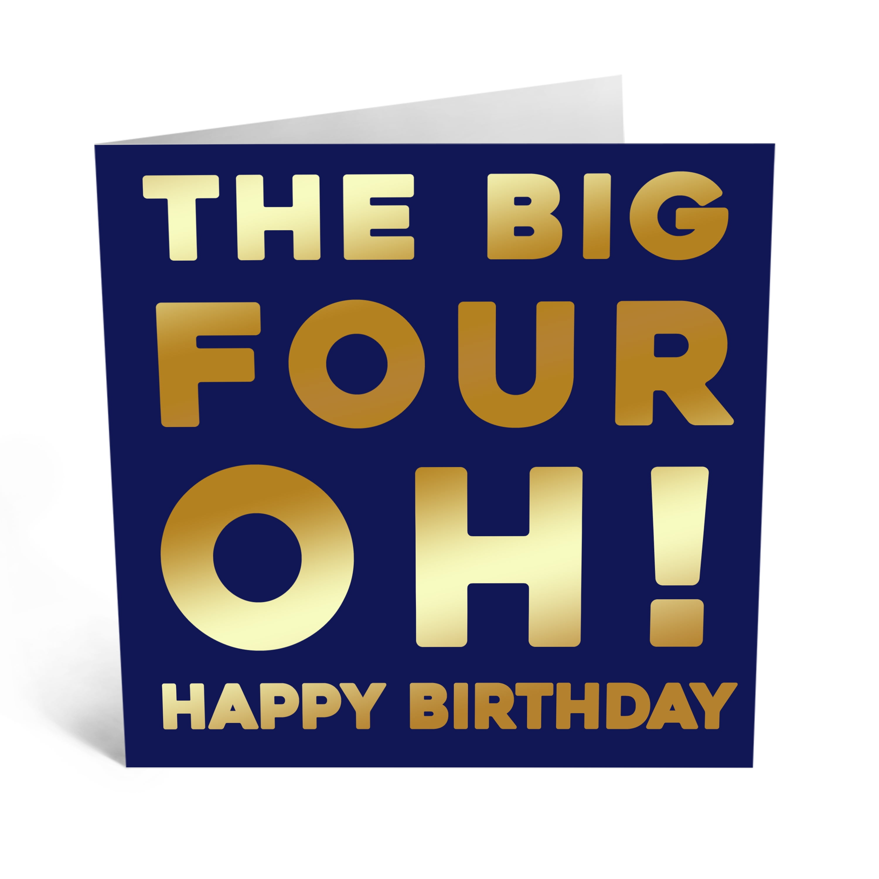 Central 23 - Funny Birthday Card for Men - 'The Big Four Oh' - Fun Birthday  Cards for Boyfriend - Dad Birthday Card - Cheeky Birthday Card for Wife - 40th  Birthday