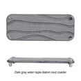thumbnail image 3 of Monstrate Bandejas de tocador de diatomita Excelente absorbente de agua Ahorro de espacio A prueba de humedad y antideslizante Juegos de accesorios de baño Gris oscuro, 3 of 6