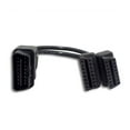 thumbnail image 5 of Fairnull 30cm ODB2 Y-Splitter Extension 16 Pin Cable Male to Dual Female Cord Adapter, 5 of 5