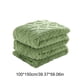thumbnail image 2 of Lunxisen 3 Pcs Soft Fleece Throw Blanket Cozy Lightweight Blanket for Bed, Sofa Travel Warm Plush Decorative Throw for Home(59*39in), 2 of 9