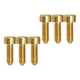 thumbnail image 4 of 6 tornillos de hierro para guitarra eléctrica, piezas de repuesto para puente de trémolo de doble bloqueo Dorado, 4 of 9