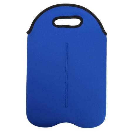

Neoprene Wine Bottle Cooler Double Bottle Protective Sleeve Holder (Blue)