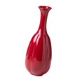 thumbnail image 4 of TISHITA Red Ceramic Vase High Decorative Vase Flower -vase -knosperet Vase for An Input Party Shelf , 9cmx25.5cm, 4 of 8