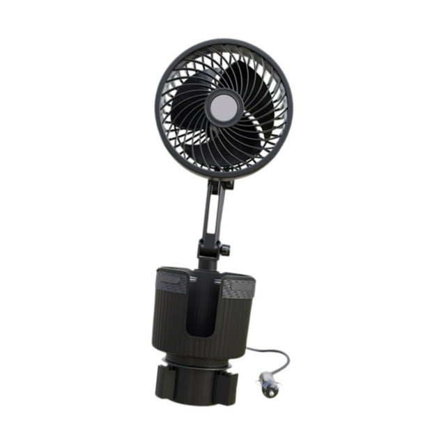 Portavasos para coche CUTICAT ventilador de refrigeración 12V 4 pulgadas
