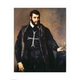 thumbnail image 2 of Portrait of a Knight of the Order of Malta Poster Print by Titian (24 x 36), 2 of 4