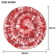 thumbnail image 6 of Colorful Tie Dye Pattern Round Tablecloth 60"x60",Wrinkle Wipeable Table Cloth for Kitchen Dining Room Picnic Patio Party, 6 of 6