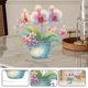 thumbnail image 5 of Decoraciones Escritorio Pintura Diamantes Acrílico Phalaenopsis Orquídea 5d Diy Showop, 5 of 9