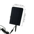 thumbnail image 2 of OULII 1 Set Pond Air Black Abs Portable Oxygen Pump for Fish Tank, 2 of 8