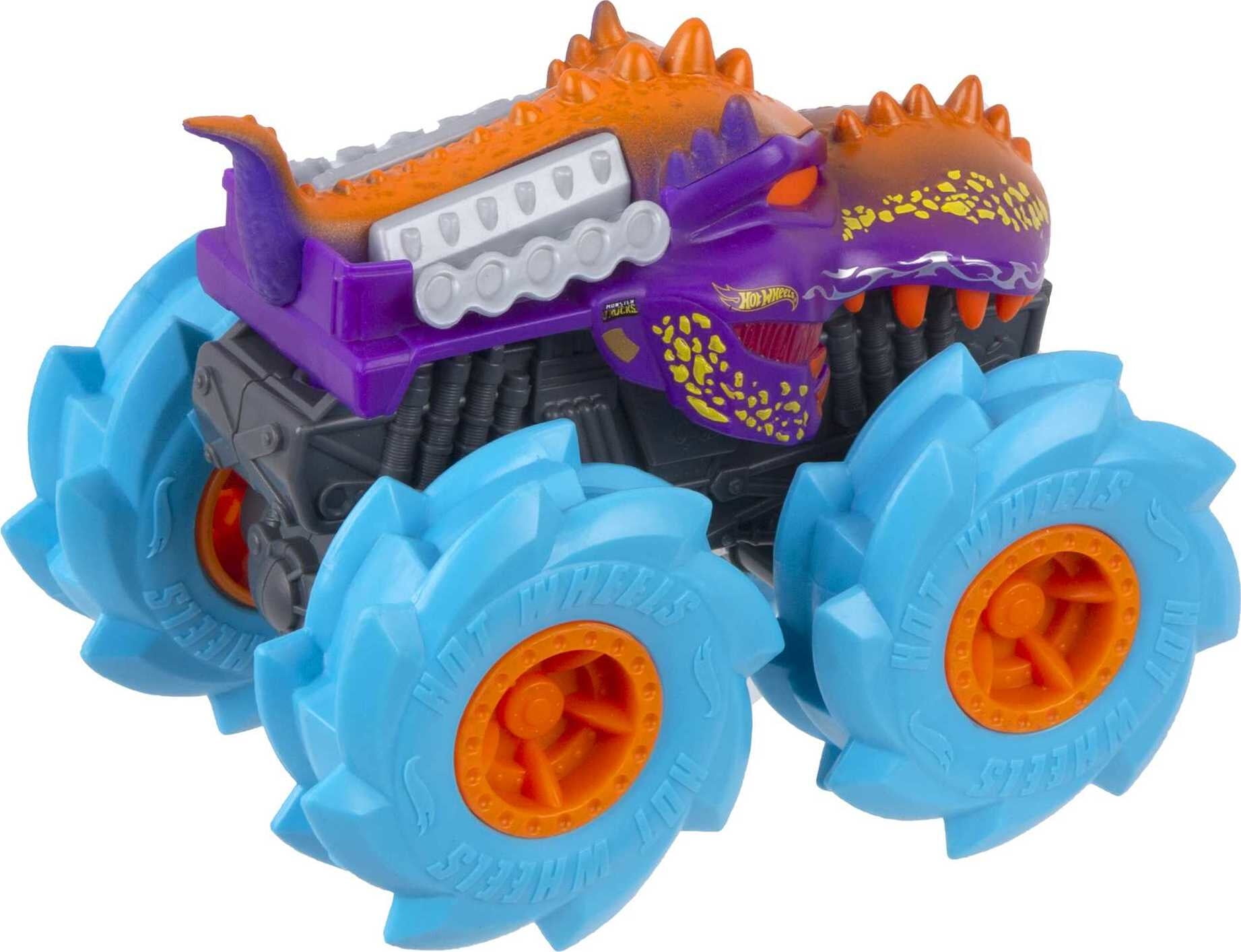 Hot Wheels Monster Trucks Twisted Tredz Vehicles, 1:43 Scale