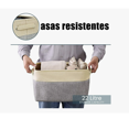 thumbnail image 3 of 3 Cajas De Almacenamiento Plegables color marron, 3 of 4