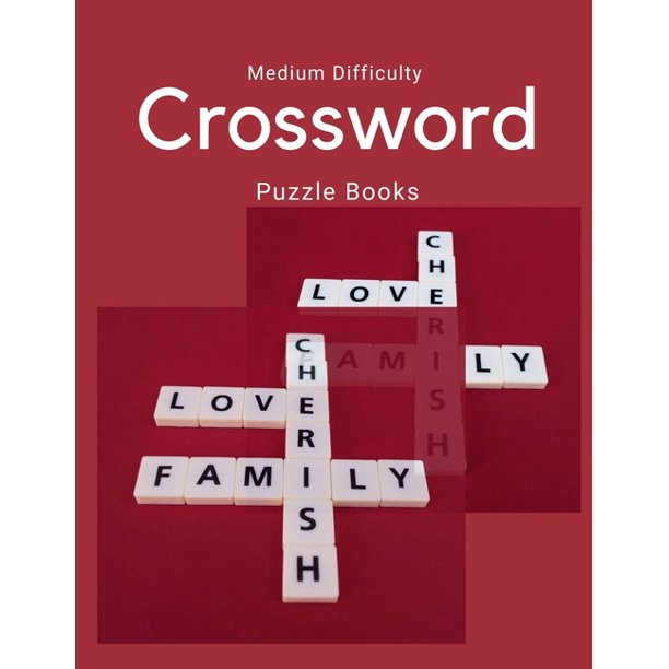 medium difficulty crossword puzzle books daily commuter crossword puzzle book puzzle books for adults large print