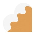 thumbnail image 2 of Heart-Shaped Felt Bulletin Board,Felt Memo Notice Panel for Photo Memo,Display Pin Board for Office for Home Office Wedding Birthday Decor,15.74x15.74x0.31 in, 2 of 6