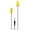 Yellow, variant on Plugfones Contractor Yellow New and Improved Line Ear Plug Earbuds Headphones with Silicone and Foam Hearing Protection