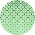 thumbnail image 1 of Ahgly Company Machine Washable Indoor Round Transitional Mint Green Area Rugs, 6' Round, 1 of 7