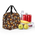 thumbnail image 6 of Lsque Skulls Pattern Lunch Bag Women/Men Insulated Lunch Box,Small Leakproof Cooler Food Lunch Containers Reusable High Capacity Lunch Tote Bags, 6 of 6