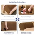 thumbnail image 3 of Fundas de reposabrazos SUBRTEX de elastano elástico para sillas, sofás y cafés, 3 of 8