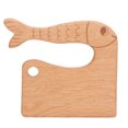 thumbnail image 1 of Kids Wooden Knife, Fish Shape Kids Kitchen Tools Safe Cooking Vegetable Fruit Cutter Montessori Kitchen Tool Toy For Kids, 1 of 8