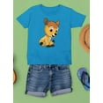 thumbnail image 3 of Funny Baby Deer T-Shirt Juniors -Image by Shutterstock,  Small, 3 of 4