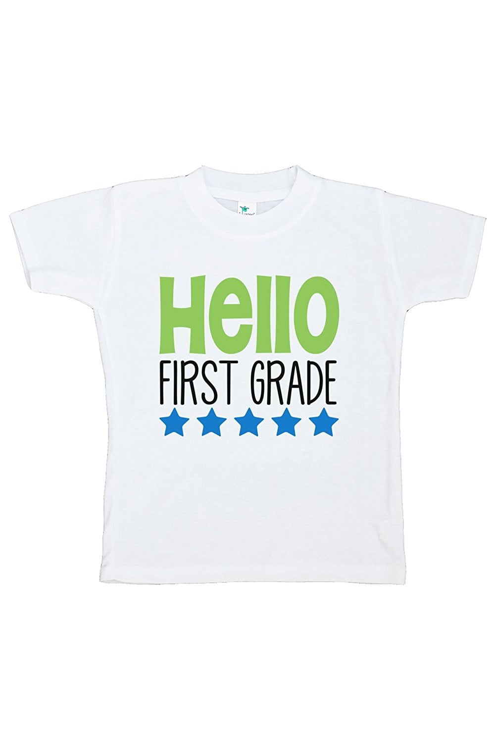 Custom Party Shop Kids Hello First Grade School T-Shirt