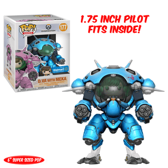 Funko POP! Games Overwatch: D.Va, Vinyl Figure - Walmart.com