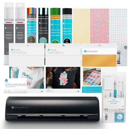 Silhouette CAMEO5α (Alpha) Starter Bundle (Matte Black)