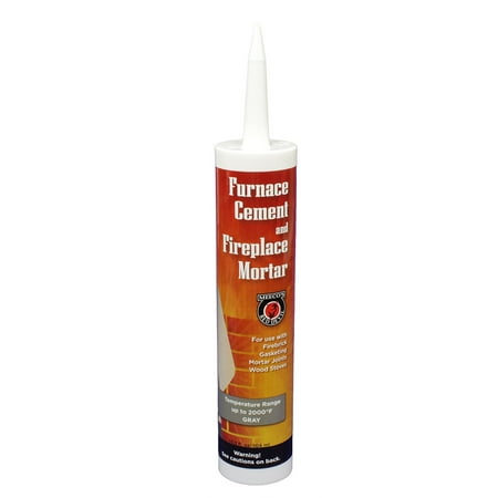 - MEECO'S RED DEVIL 121 Furnace Cement and Fireplace Mortar, Pre-mixed, ready-to-use, high-temperature cement/mortar By MEECOS RED DEVIL