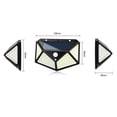 thumbnail image 2 of Lampada da parete solare impermeabile a luce solare durevole Sensore di movimento grandangolare per esterni, 2 of 7
