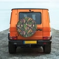 thumbnail image 6 of Goofa Forest Animals And Plants Pattern Universal Tire Cover for Jeep, SUV, Truck, and Trailer – Waterproof, UV-Resistant,Easy to Install, Fits 14"-17" Tires-17 inch, 6 of 6