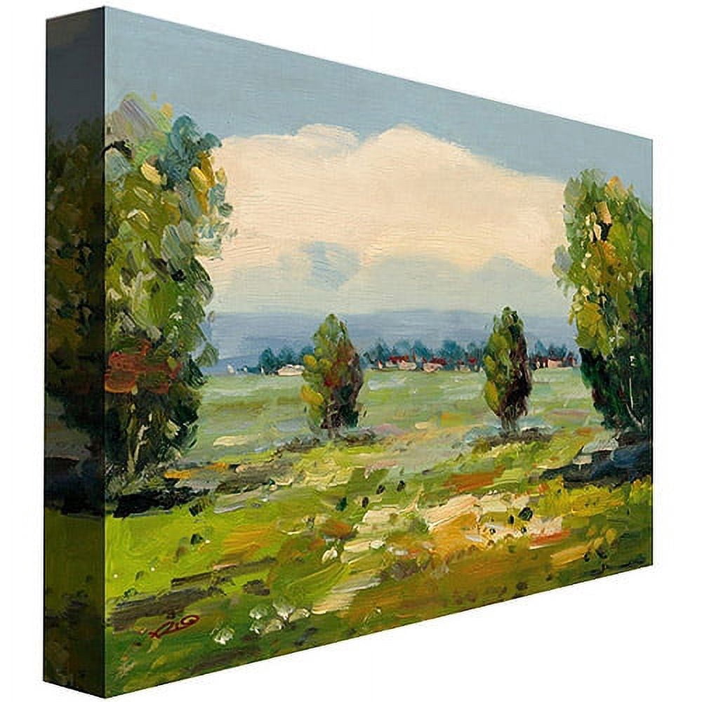 Trademark Fine Art "A New Day III" Canvas Wall Art by Rio
