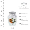 thumbnail image 2 of SUBSH Mapple Leaf Urn - Keepsake Urn - Cremation Urn for Adults - Ash Holders for Human Ashes - Urn for Ashes for Women - Urn for Adult Male (3 inch Pack of 4), 2 of 2