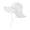 White, variant on Sun Hat for Girl Tea Party Hats Adjustable Wide Brim Baby Sun Hat for Toddlers Outdoor Summer Beach UPF 50+ Soft Fisherman Bucket Cap Light Green