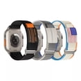 thumbnail image 3 of Correa Extensible De Nylon Sport Unisex S / M / L 42 / 44 / 45 / 49 mm Para Apple Watch Ultra Compatible Con Serie 8 / 7 / 6 / 5 / 4 / 3 / 2 / 1 / SE, 3 of 5