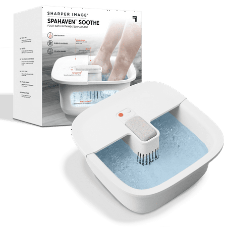 Sharper Image SpaHaven Foot Bath with Heated Massage