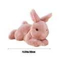 thumbnail image 3 of Plush Bunny Toy, Easter Plush Toy, Soft Multicolor Easter Bunny Sleeping Doll, 30cm Cozy Filled Stuffed Animal Gift, 3 of 5
