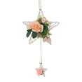 thumbnail image 2 of Artificial Flower Pendant Indoor Decor Flowers Fake Faux Hanging Wall Flowers Simulation Garden Artificial Flowers Ornament Flower Artificial Wooden, 2 of 6