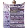 thumbnail image 1 of LHSHID Abuela Gifts Abuela Grandma Blanket Grandma Gifts in Spanish Gifts for Grandma Grandma Birthday Gifts 30"x40", 1 of 7