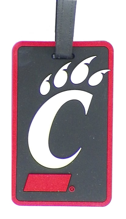 aminco NCAA Cincinnati Bearcats Soft Bag Tag