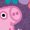 HEATHER PURPLE, variant on Peppa Pig - Im New Here - Toddler Girls Fitted Short Sleeve T-Shirt