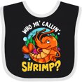 thumbnail image 3 of Inktastic Funny Shrimp Baby Boys or Girls Baby Bib, 3 of 4