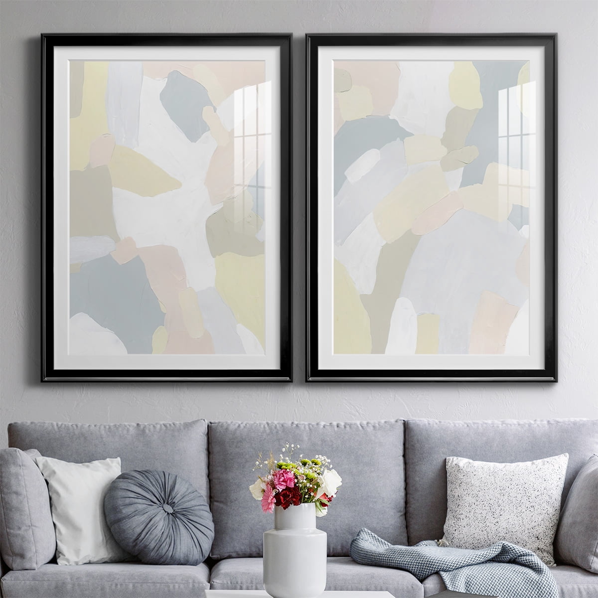 Wexford Home Sweet River I Premium Framed Print, 30.5" x 42.5" - Ready to Hang, Black (Set of 2)
