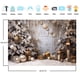 thumbnail image 5 of Bonvvie Christmas Photography Backdrop Xmas Fireplace White Christmas Tree Gifts Pine Trees Family Party Studio Photo Background, 5 of 5