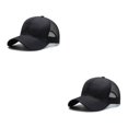 thumbnail image 2 of Transemion Lightweight Baseball Cap Comfort And Functionality Combined Sun Protection black 2Set, 2 of 6